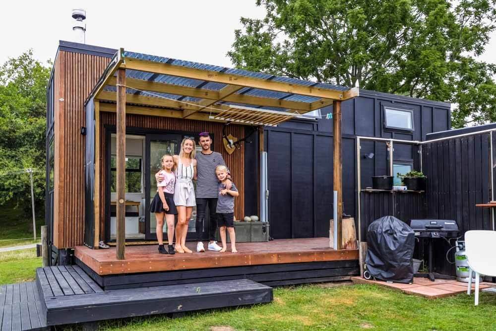 Living Big in a Tiny House - Family Build Epic Modern-Country Style