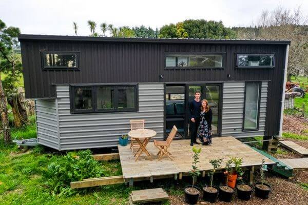 Living Big In A Tiny House - Young Couple Climb Onto The Housing Ladder 