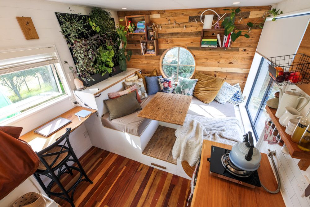 Living Big in a Tiny House - Young Woman's Tiny House & Sufficient Life