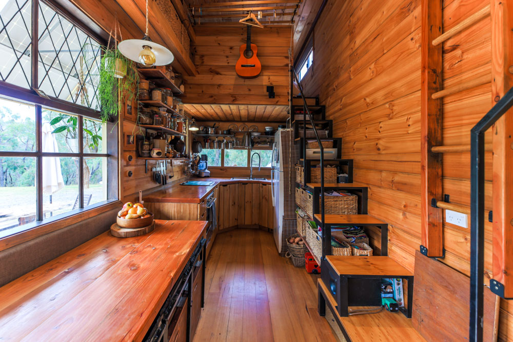 Living Big In A Tiny House 10 000 Off The Grid Tiny House With HUGE 