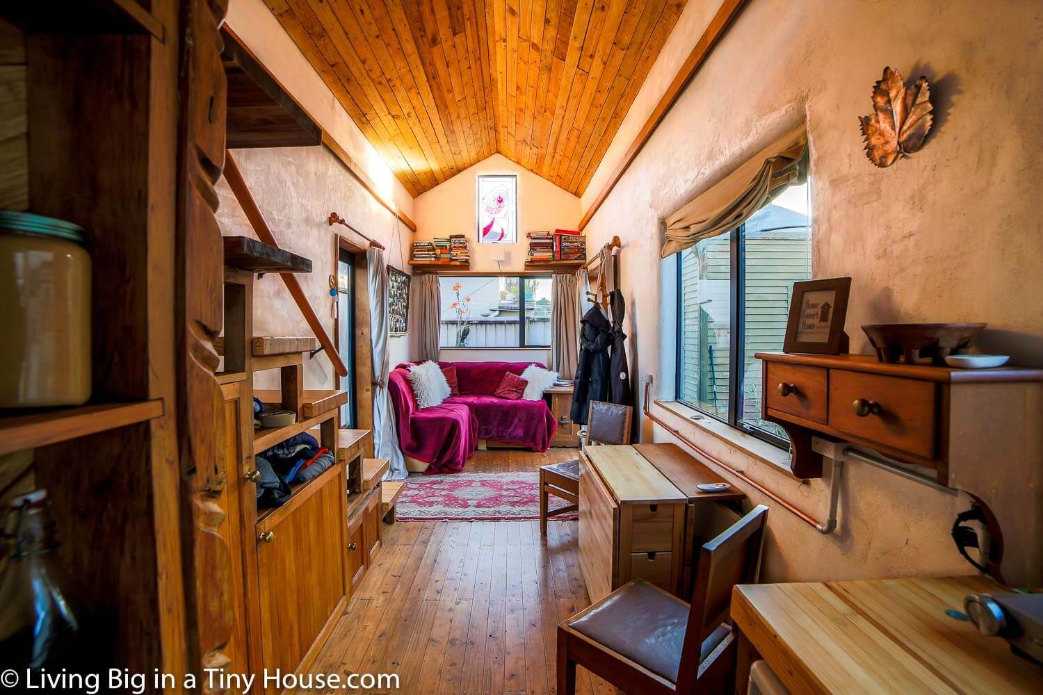 Living Big in a Tiny House - Beautiful Tiny Home Built To Look Like