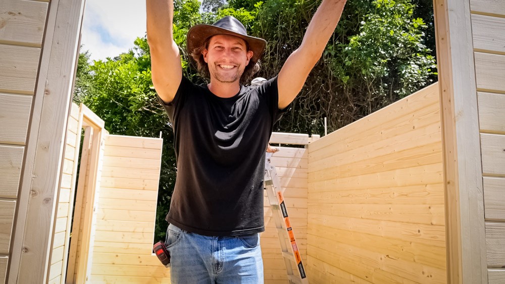 Amazing Modern Log Cabin Build - From DIY Kit-Set To Epic Off-Grid Getaway!
