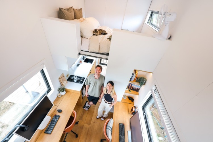 Incredible Design Tricks Maximize Space in This Ultra Tiny House!