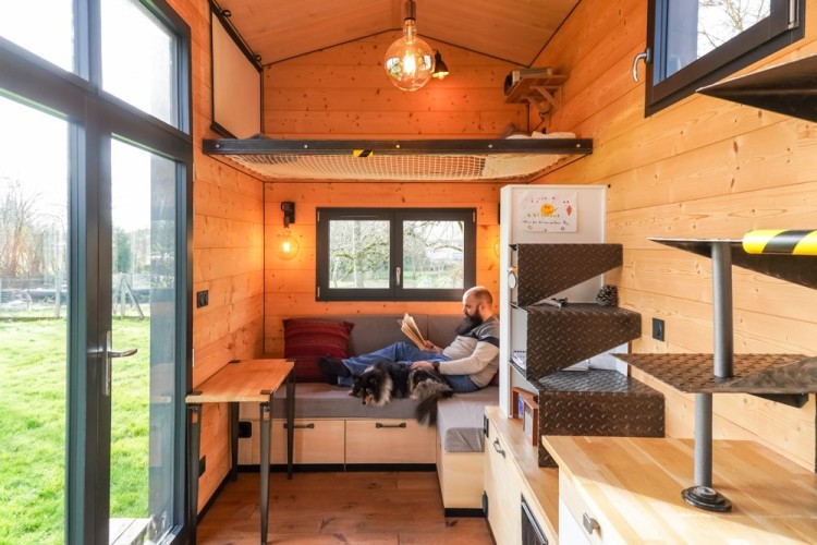 He Nearly Lost His Life – Then Built This Tiny Home for a New Beginning