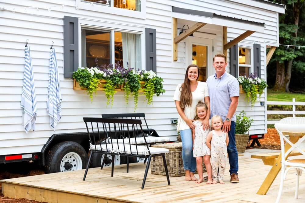 Family’s Fantastic Farmhouse-Style Tiny Home