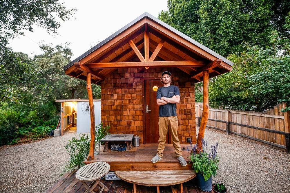 Off-Grid Artisan Tiny House Built To Escape Wildfires