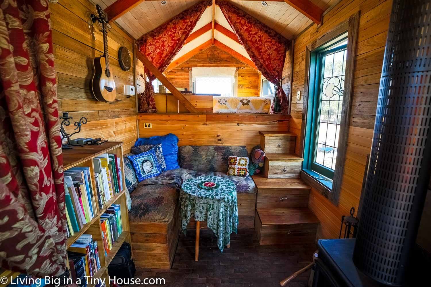 Spectacular Tiny House Truck Made From Salvaged Materials