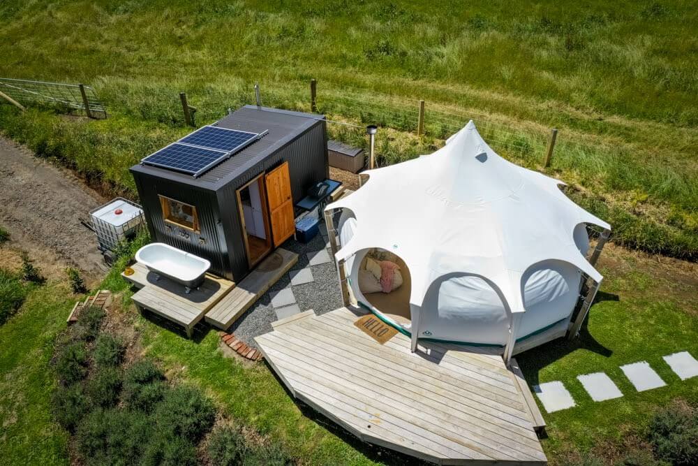 Idyllic Farm Transformed Into Luxury Glamping Getaway