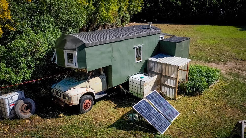 $500 Bedford House Truck Renovated Into Stunning Tiny Home